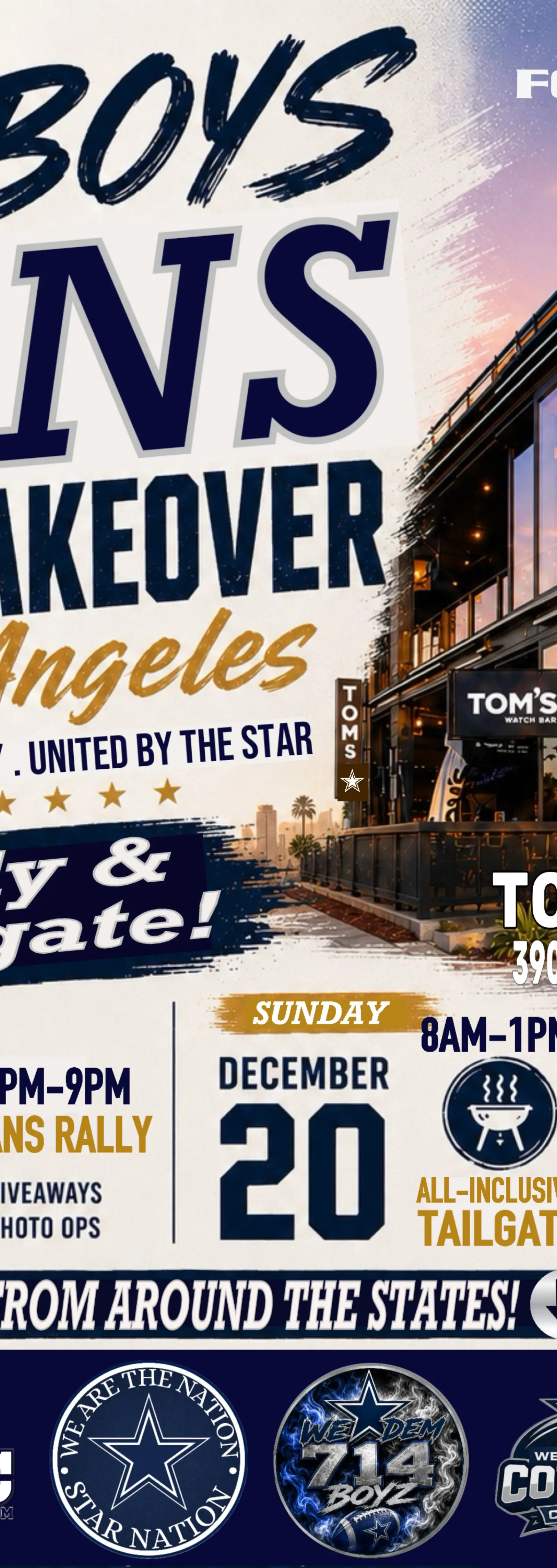 One Star One Family -Cowboys LA Takeover
