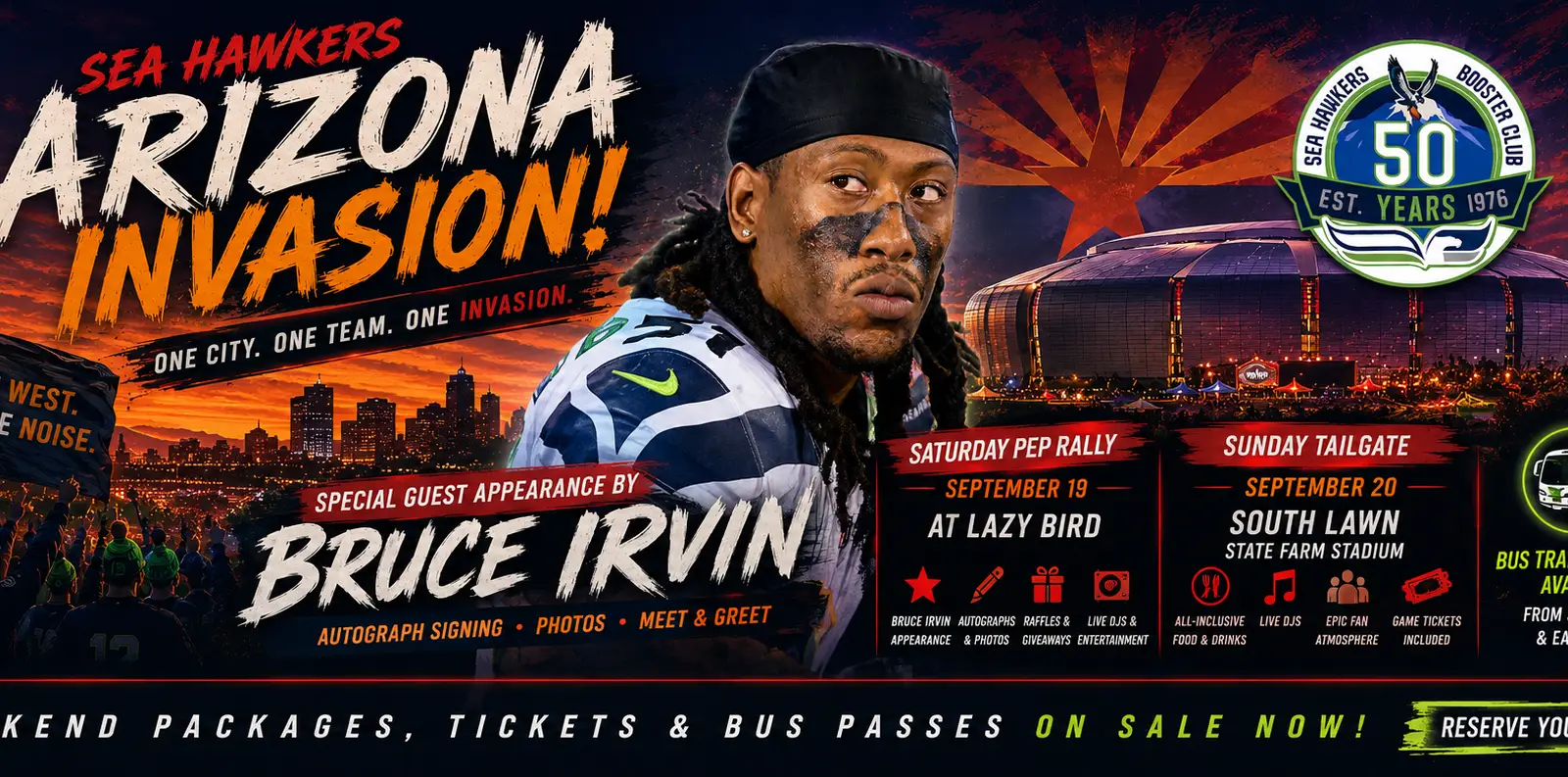 Seahawks Arizona Invasion
