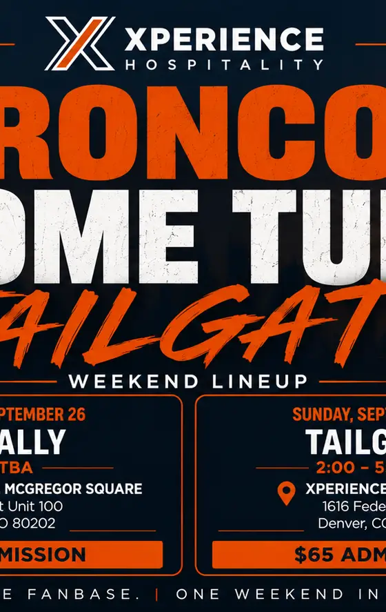 Broncos Home Turf Tailgate