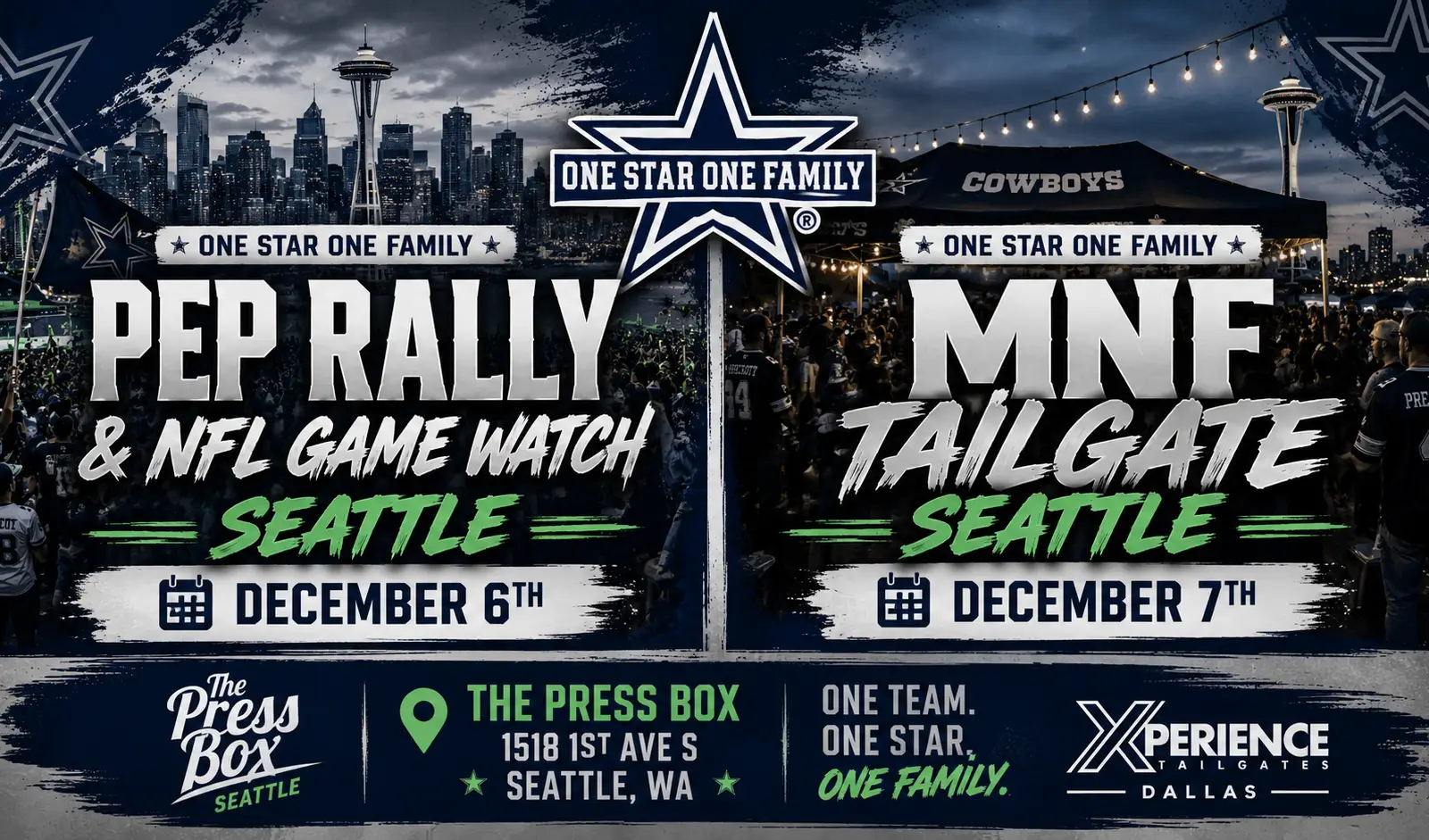 One Star One Family Seattle Takover -Pep Rally