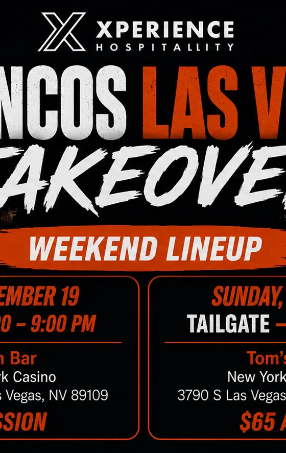 Broncos Las Vegas Takeover