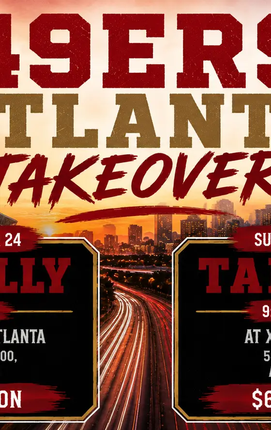 49ers Atlanta Takeover