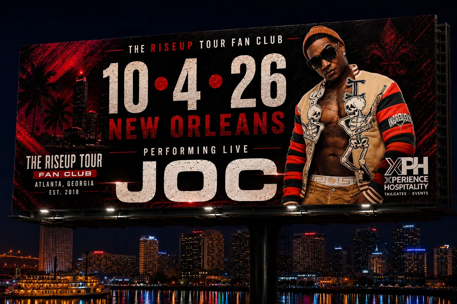The Riseup Tour Fan Club: New Orleans Takeover