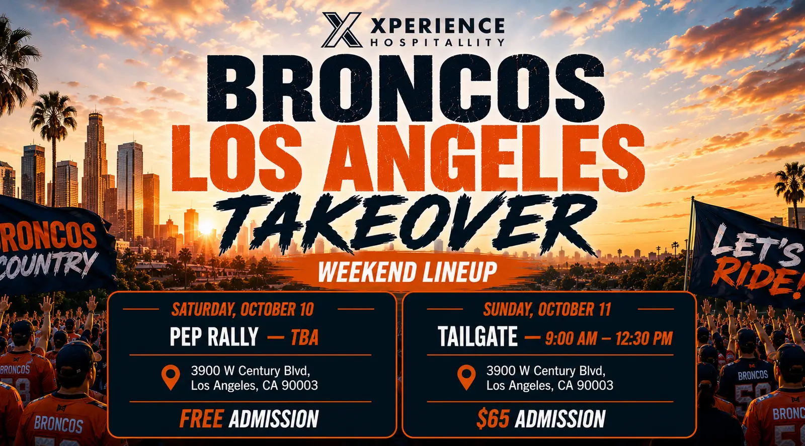 Broncos Los Angeles Takeover