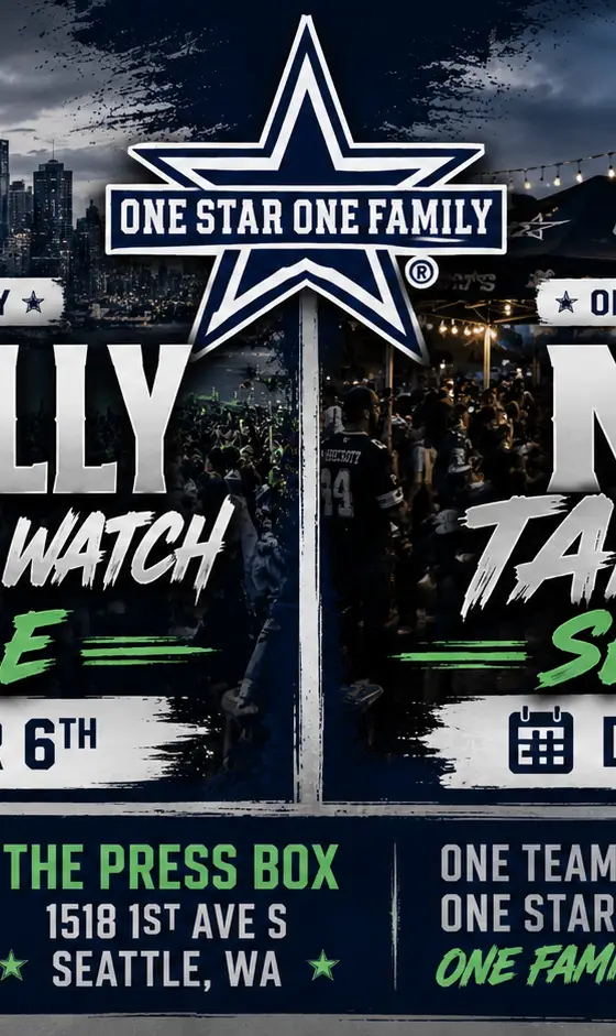 One Star One Family - Cowboys Seattle Takeover