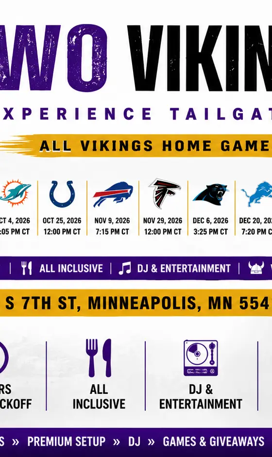 VWO Vikings Tailgate — Green Bay Packers
