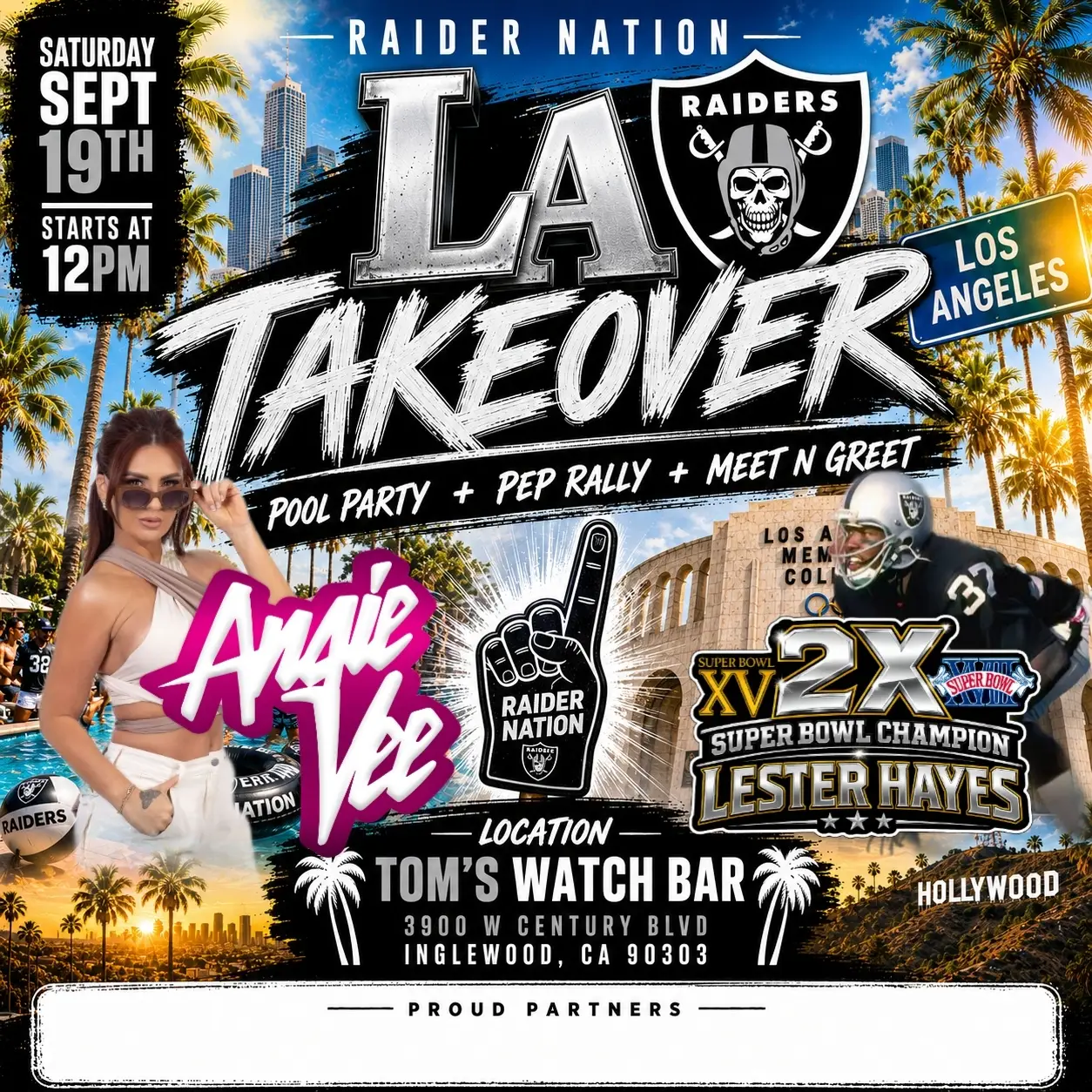 Die Hard Raiders LA Takeover