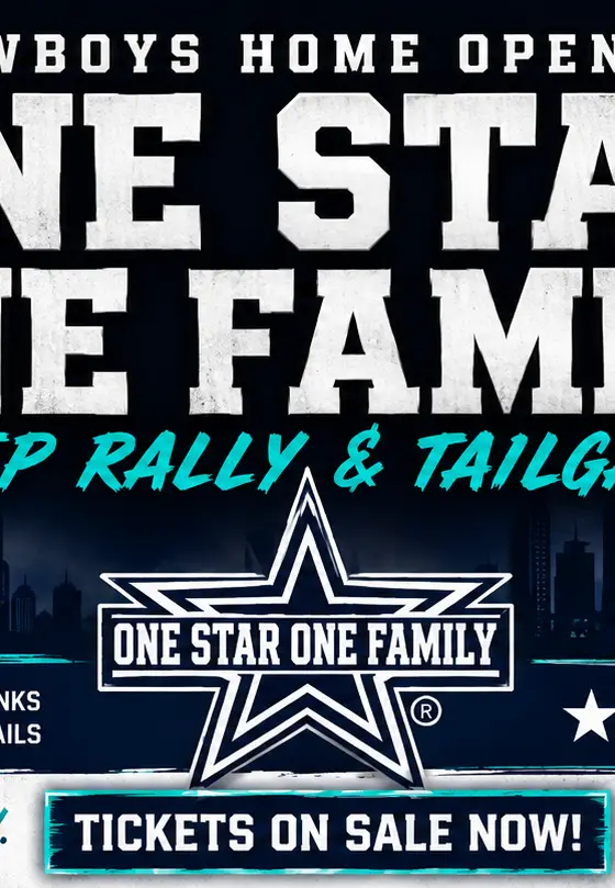 One Star One Family - Cowboys Opening Weekend Rally and Tailgate (Dallas)
