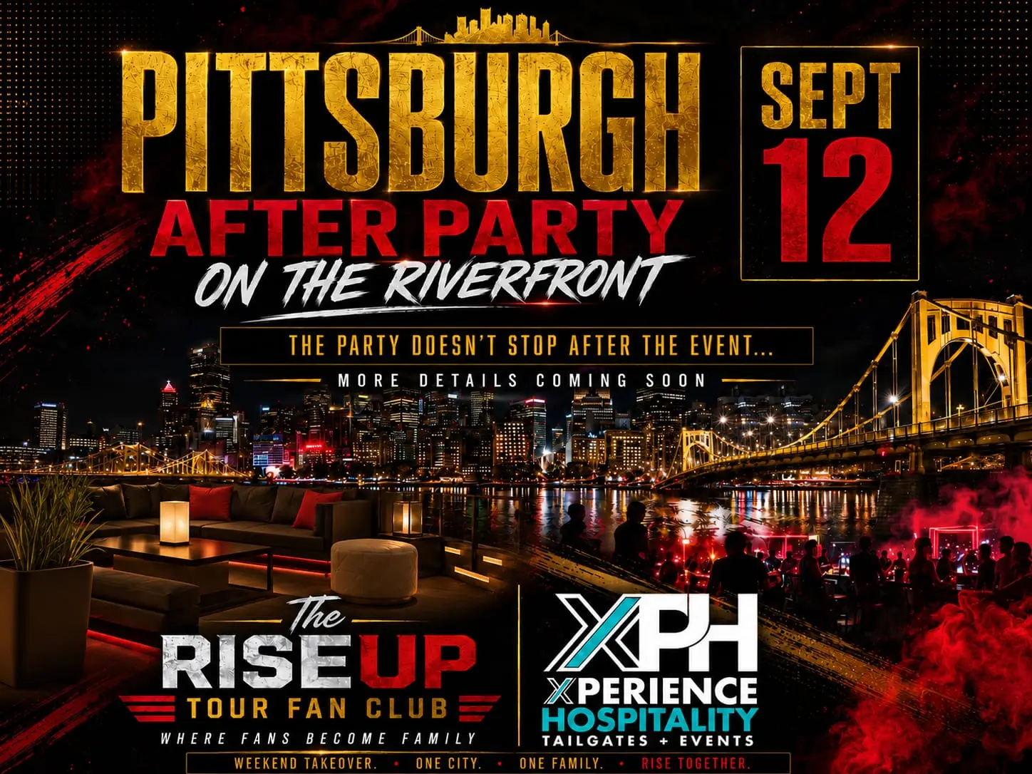 Rise Up Fan Club Pitt Takeover