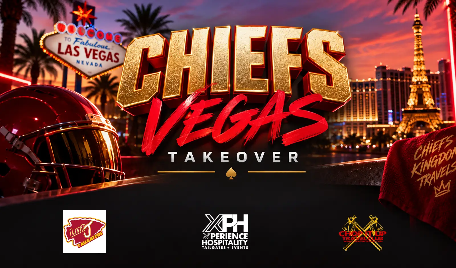 Chop it Travel - Chiefs Vegas Takeover